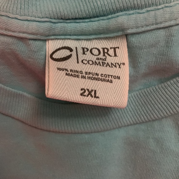 Blue long sleeve hooters shirt - Picture 2 of 3